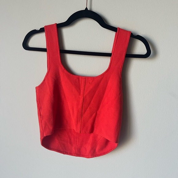 House of Harlow 1960 Scarlet Blouse - Picture 4 of 4